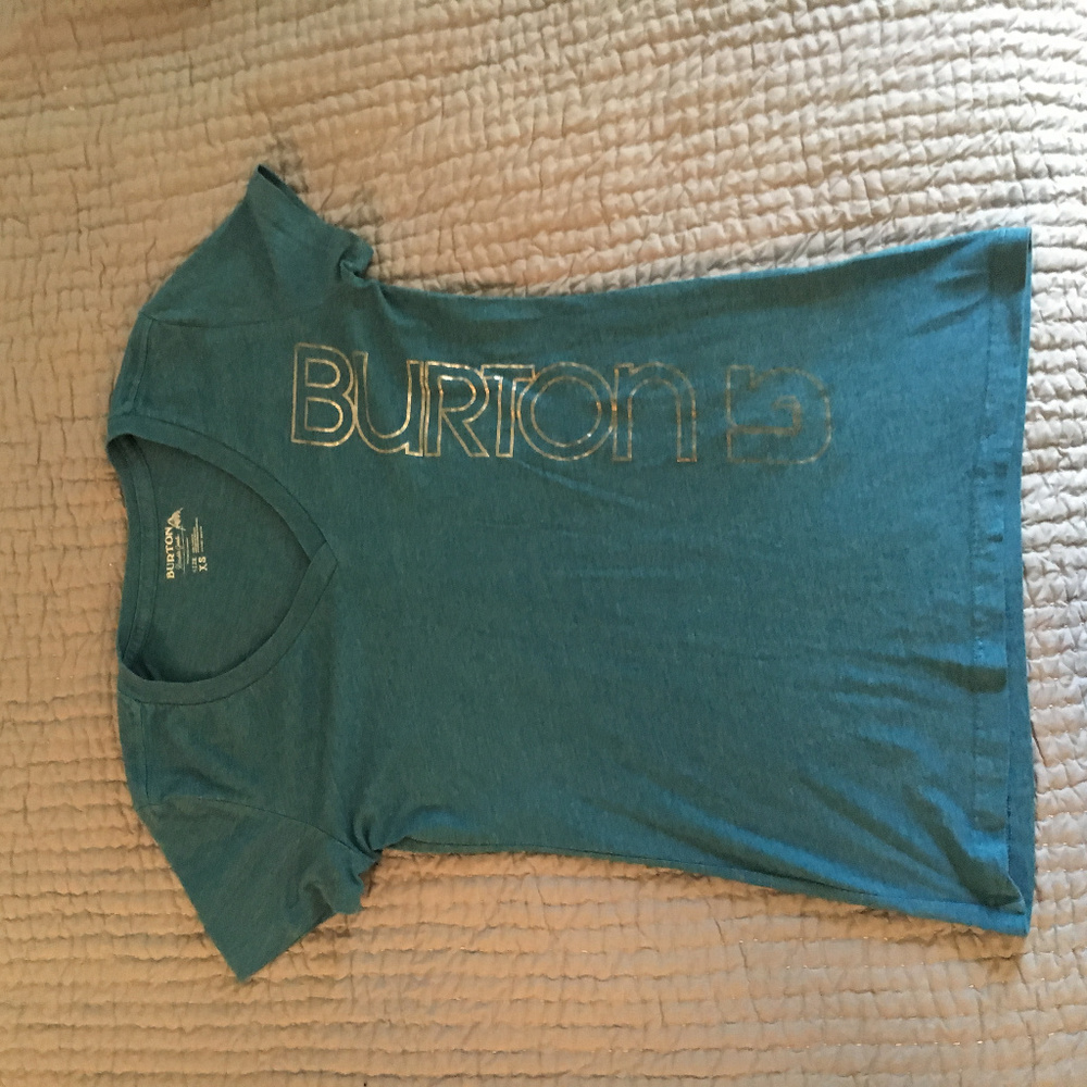 Burton Antidote V-Neck T-Shirt XS Blue
